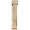 Ekena Millwork Traditional Traditional Rough Sawn Bracket w/ Offset Brace, Douglas Fir, 6"W x 28"D x 32"H BKT0604X28X32TRA01RDF - alternate 3